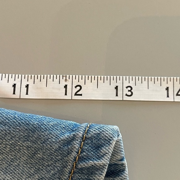 Isabel Maternity by Ingrid & Isabel Light Wash Jean Midi Shorts for Target; 12 - Picture 6 of 11